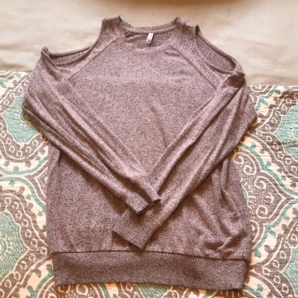 Z Supply Pink Cut-out top